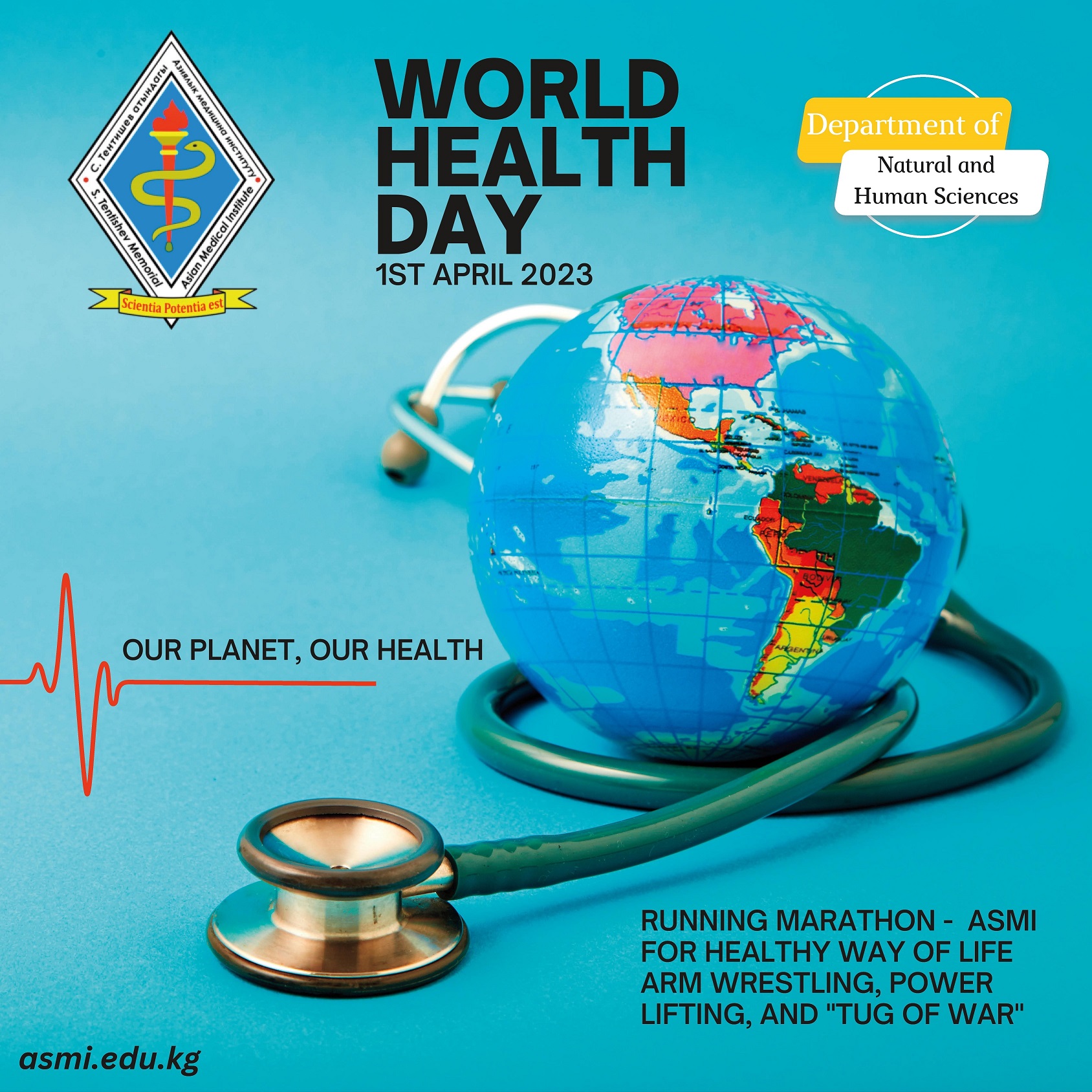 Energizing World Health Day at Asian Medical Institute: A Day of Fitness and Fun