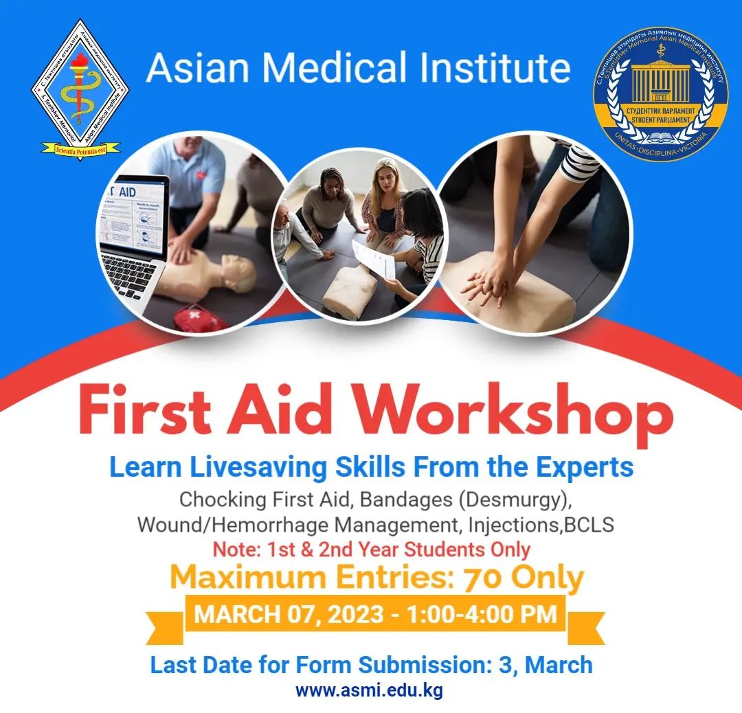 First Aid and Surgical Training Workshop