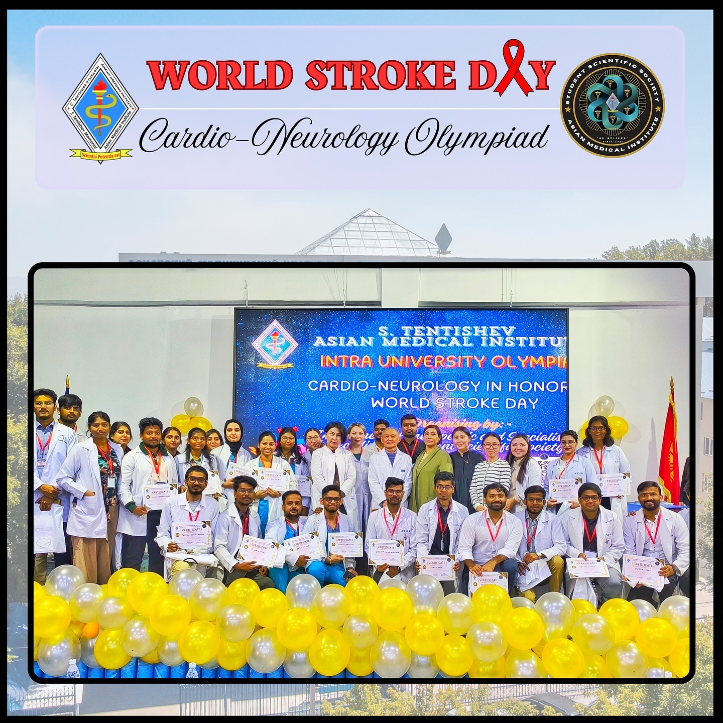 Successful Completion of the Intra-University Cardio Neuro Olympiad