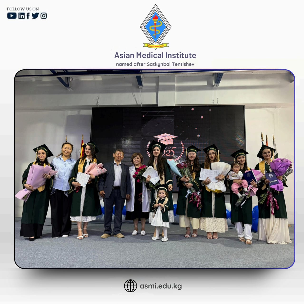 Graduation Ceremony for Medical College students in Pharmacy.