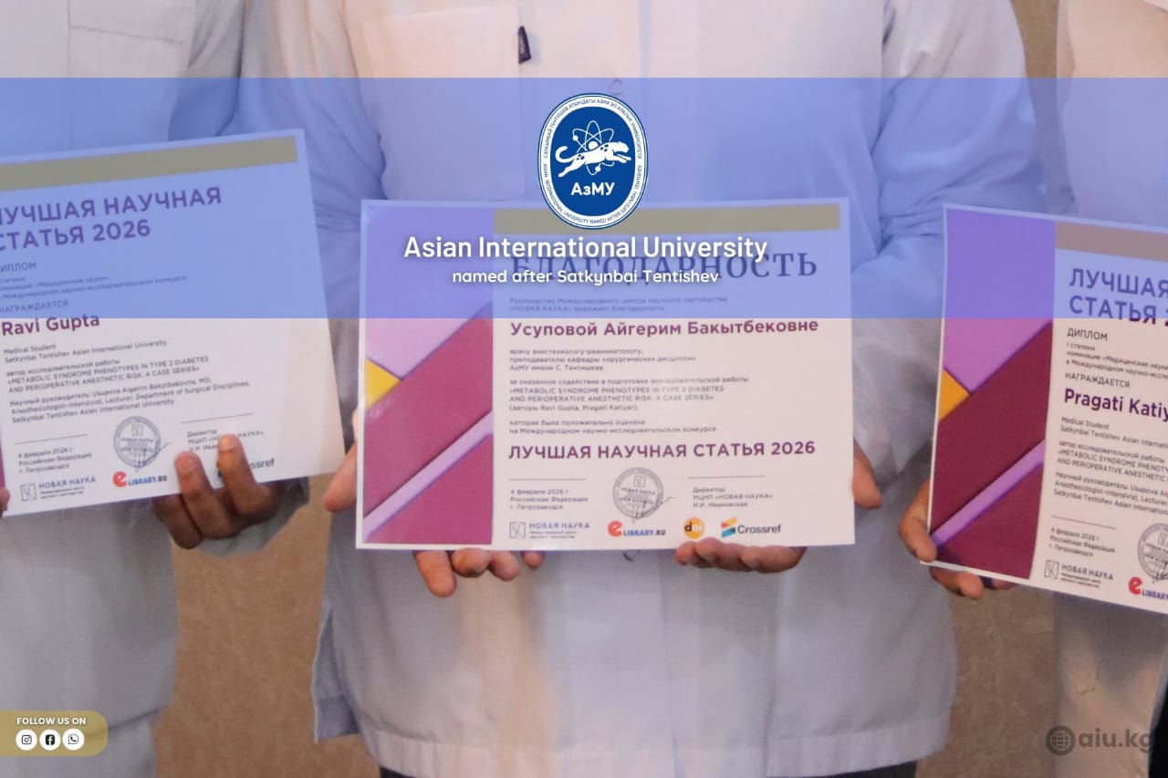 Best Scientific Paper 2026: Student Research on Metabolic Syndrome and Type 2 Diabetes