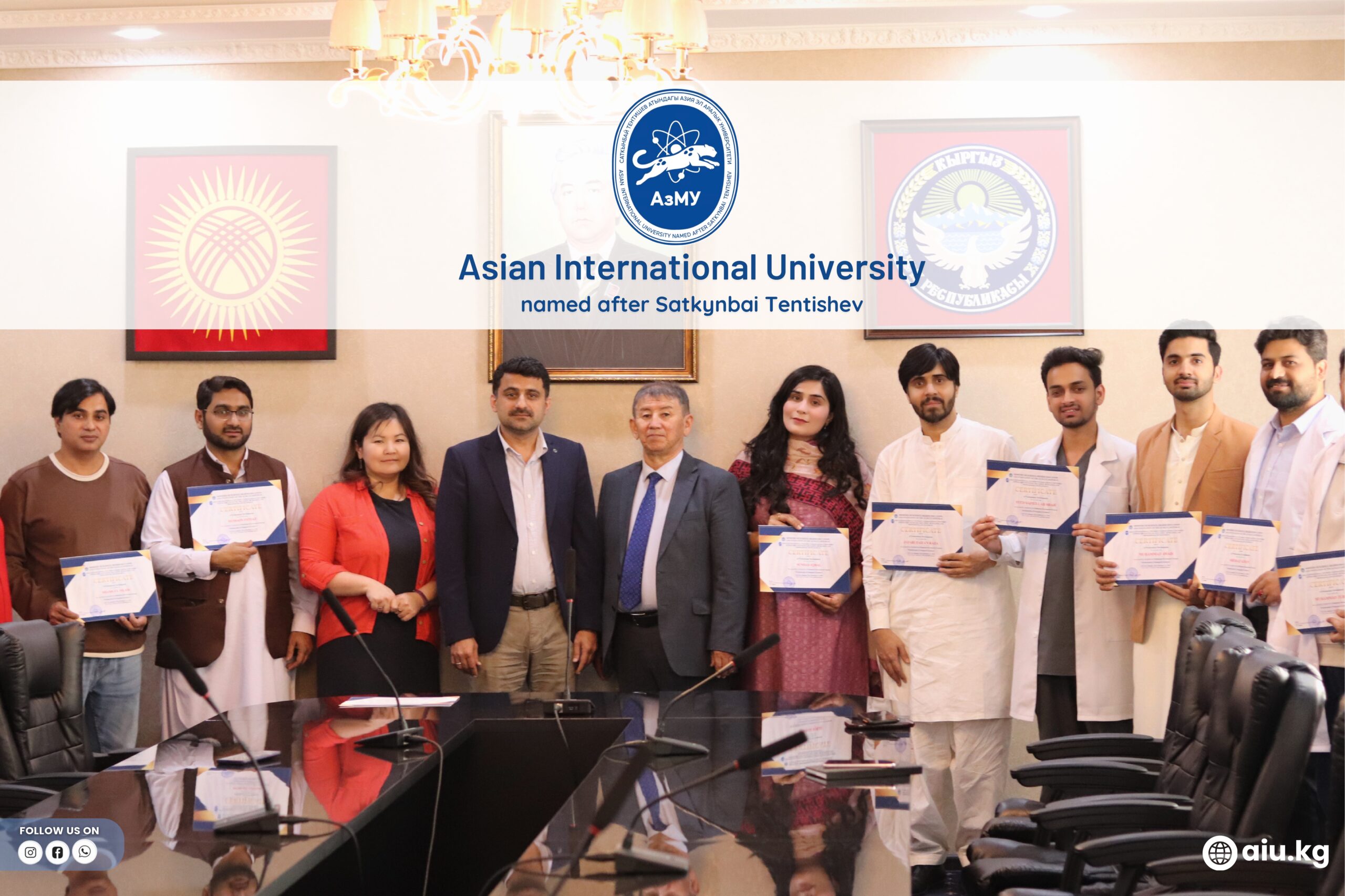 Certificates of Advanced Training Awarded to Faculty