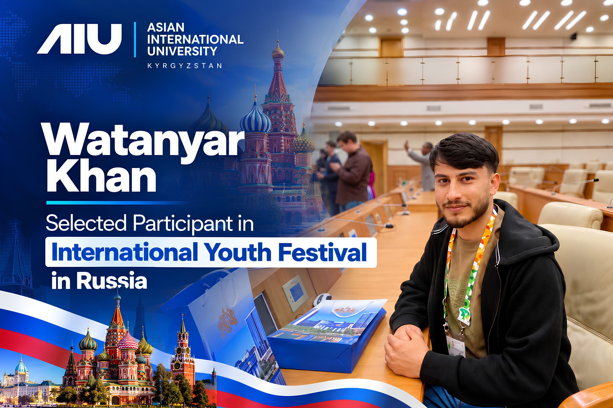 𝗔𝗜𝗨 𝗦𝗧𝗨𝗗𝗘𝗡𝗧 𝗥𝗘𝗣𝗥𝗘𝗦𝗘𝗡𝗧𝗘𝗗 𝗞𝗬𝗥𝗚𝗬𝗭𝗦𝗧𝗔𝗡 𝗔𝗧 𝗧𝗛𝗘 𝗜𝗡𝗧𝗘𝗥𝗡𝗔𝗧𝗜𝗢𝗡𝗔𝗟 𝗬𝗢𝗨𝗧𝗛 𝗙𝗘𝗦𝗧𝗜𝗩𝗔𝗟 2026